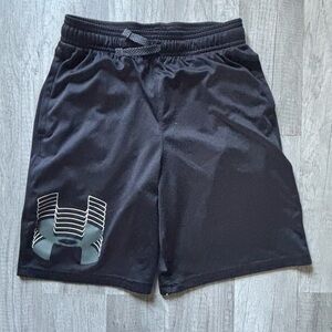 Under Armour youth Black Athletic Shorts